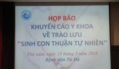 Sinh con thuận theo tự nhiên: Cần chấm dứt một trào lưu chết người (16/3/2018)